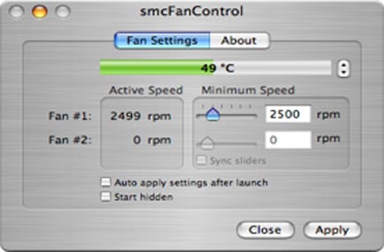 Manual fan control for mac